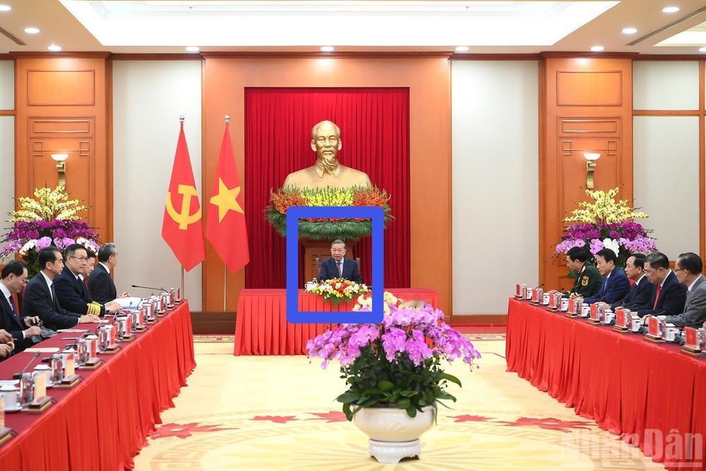 有讲究！苏林在接待赴越南出席中越外交、国防、公安“3＋3”战略对话机制首次部长级