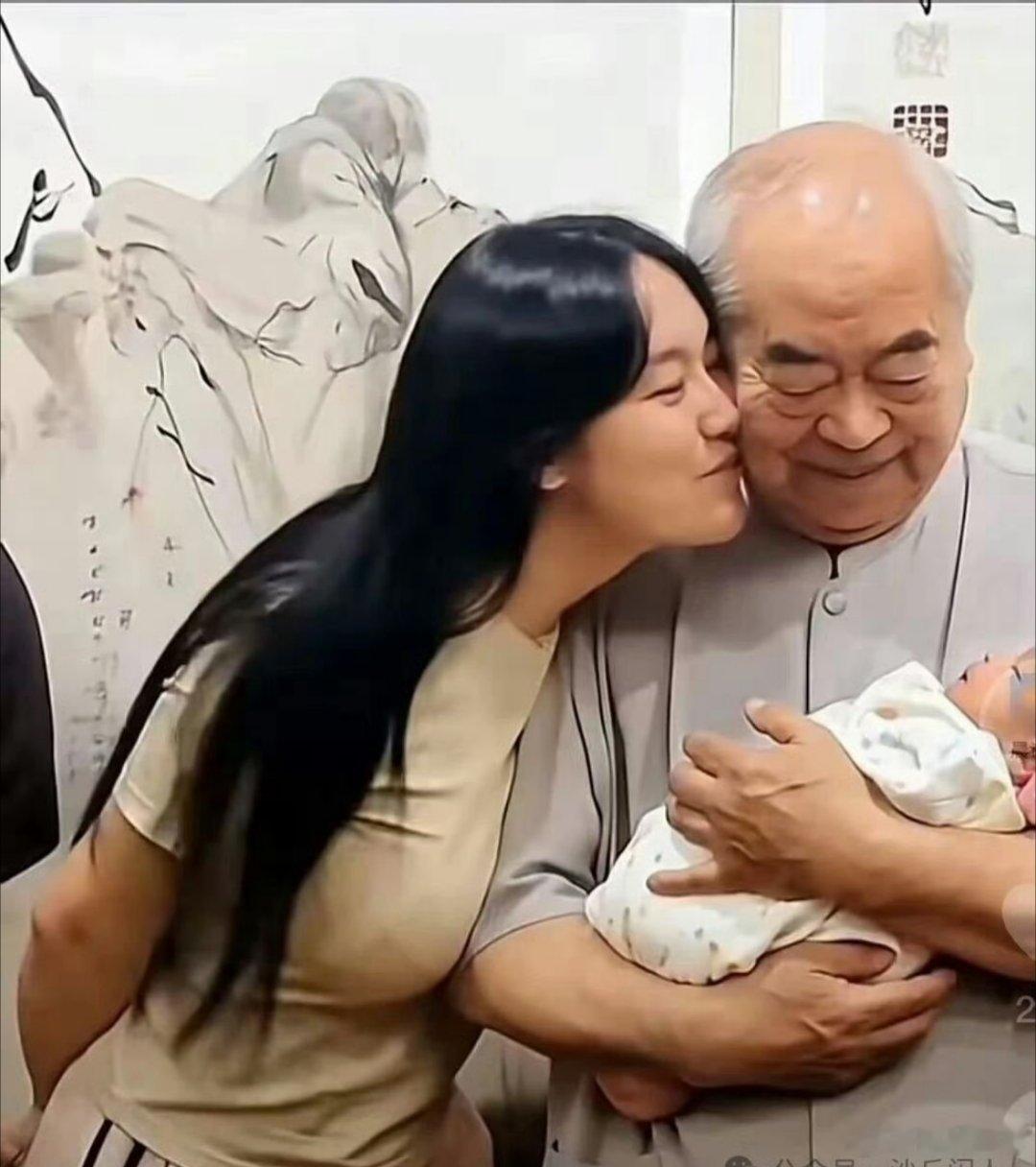 范曾86岁娶妻，87岁生子，这才是真爱吧年近90老汉都还在娶妻生子，年轻人有何