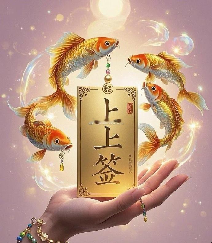 此刻起，你的人生是上上签！！