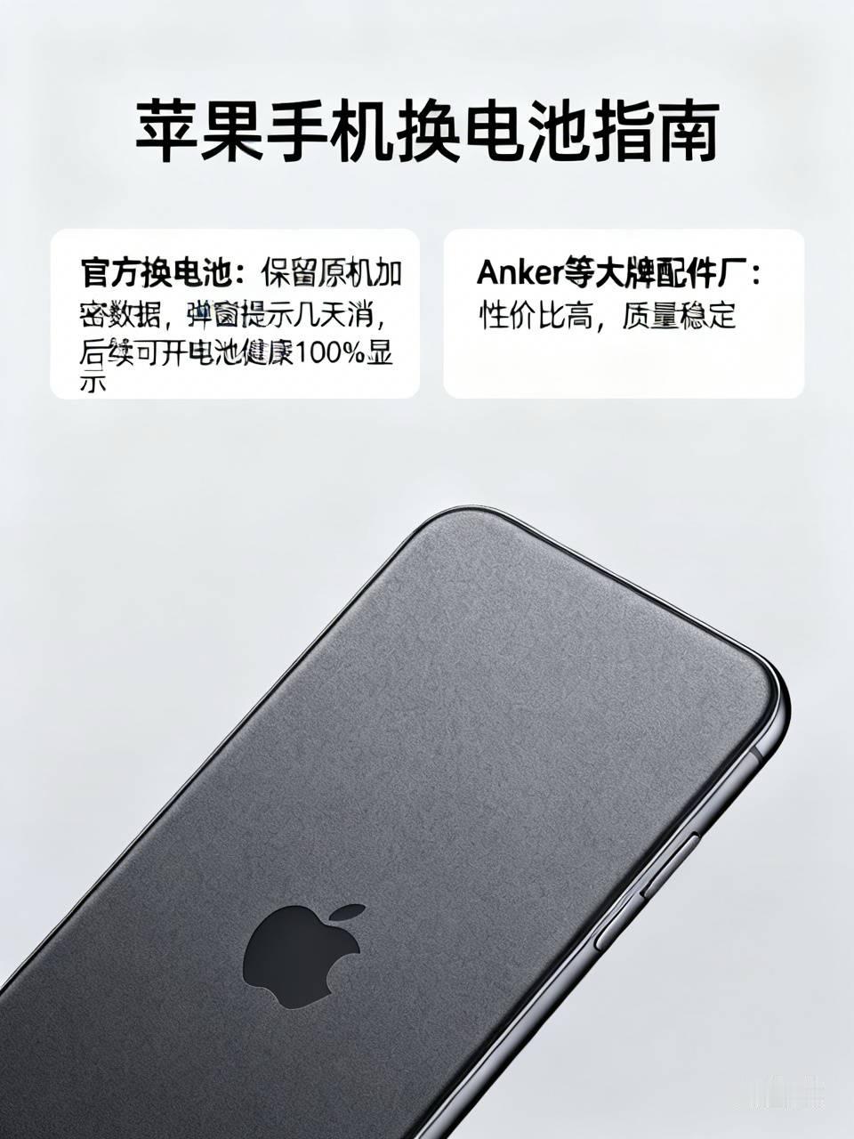 苹果手机换电池哪个牌子的好？之前手里的iPhoneXS用了快5年，原电池健康掉到71%，出门揣兜里半