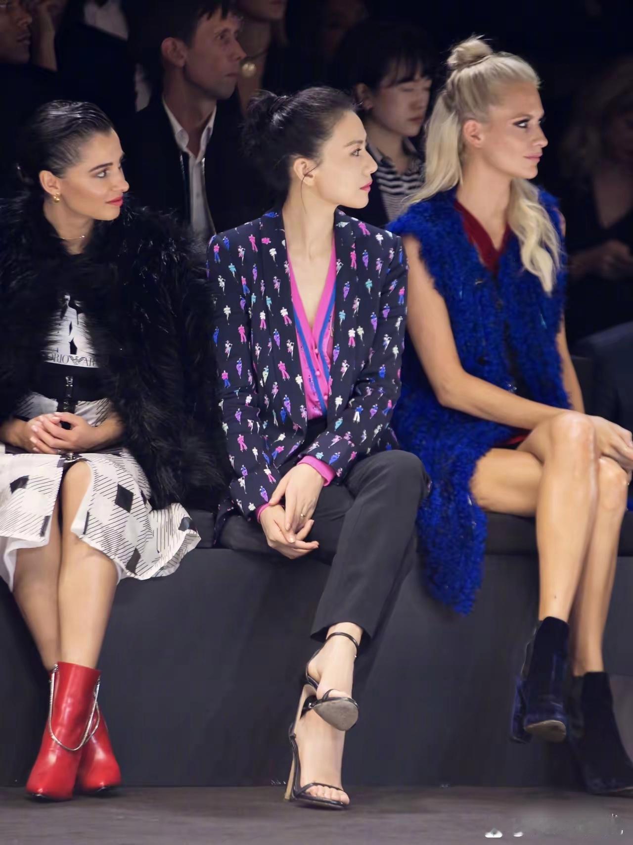 高圆圆一点都不输外国女人。