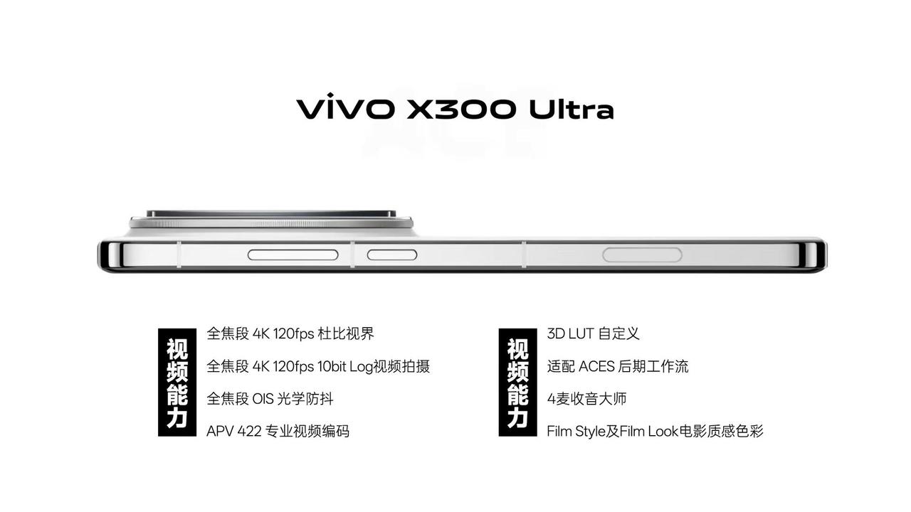 vivoX300Ultra视频能力。vivoX300Ultra视频能力一览，