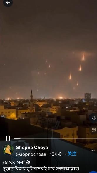 伊朗真的已经把特拉维夫变成了新的加沙，一枚又一枚伊朗导弹命中目标，防空系统瘫痪，