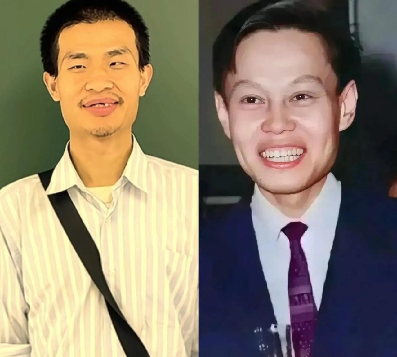 韦东奕和杨振宁30多岁的样子对比，差别太大了！杨振宁教授当年拿到诺贝尔奖时才35