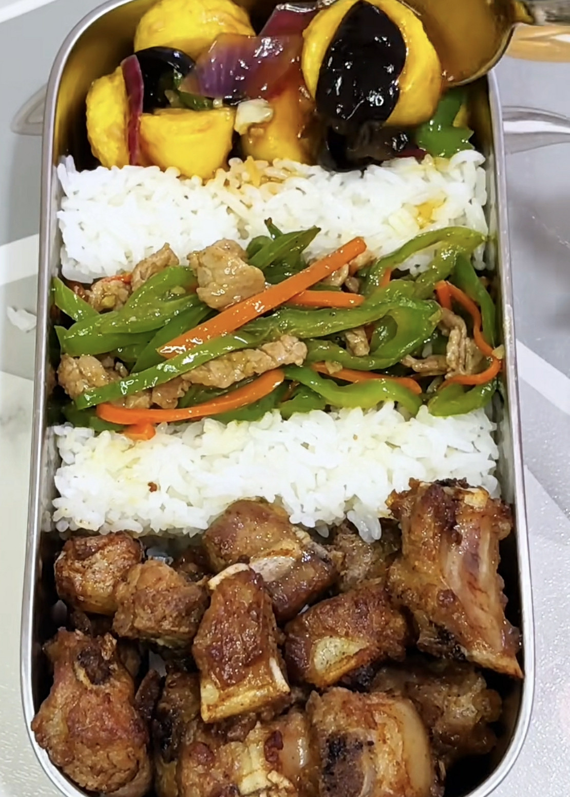 又是自己带饭的一天