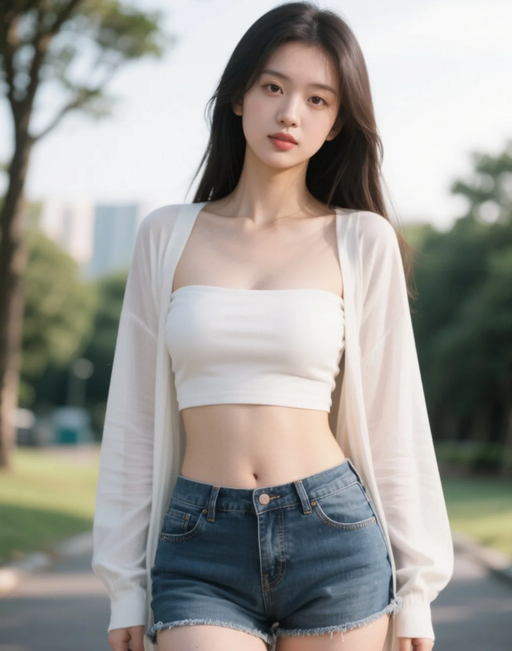 优雅的侧脸如同雕琢的艺术品