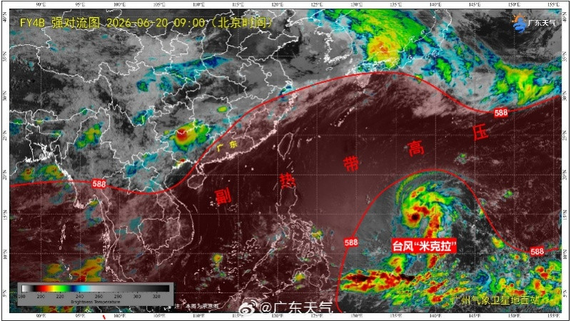 【第7号台风生成，广东超35℃天气渐趋明显！后续还有强降雨】#第7号台风米克拉生