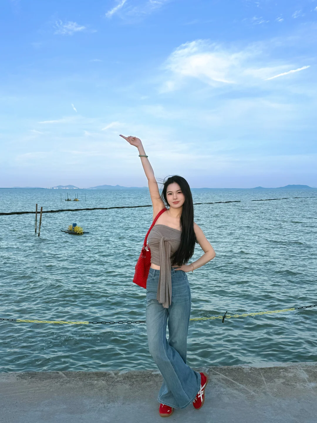 不在海边，在巢湖