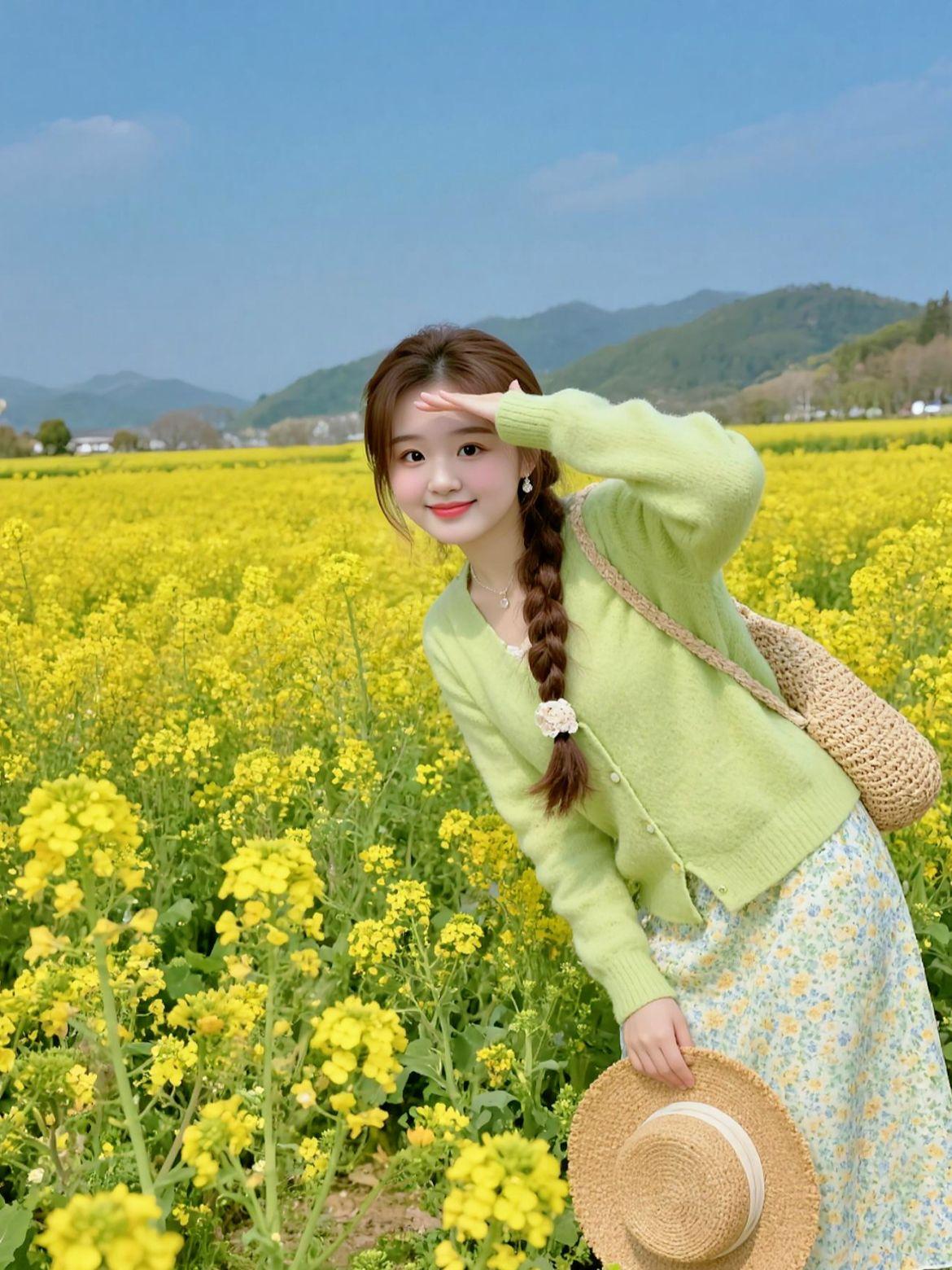 最美油菜花打卡地油菜花美