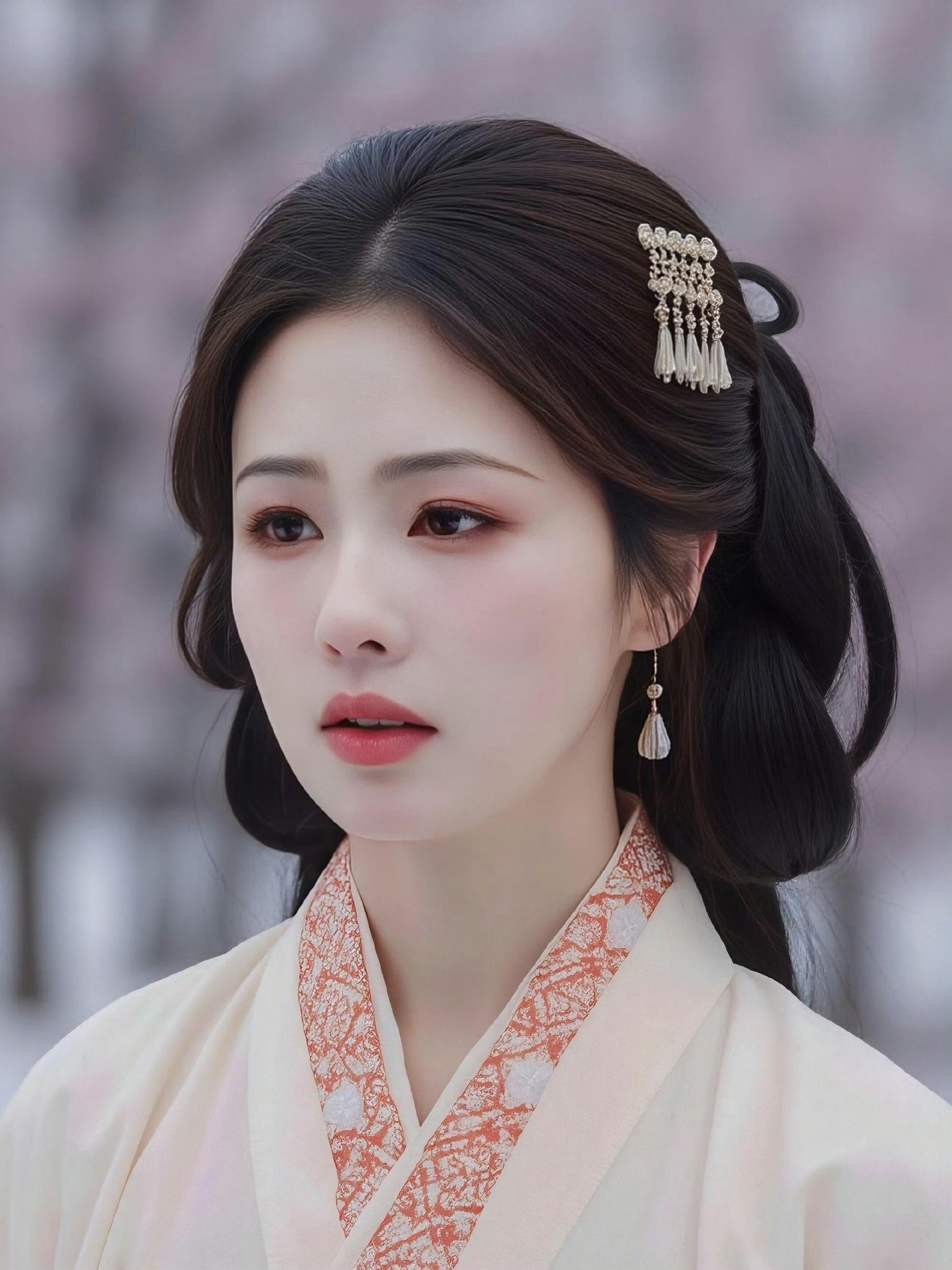 如果莫离里白鹿是这样的妆造，我可就要胚胎追剧了。临江仙没能胚胎追到，我都呕死了，