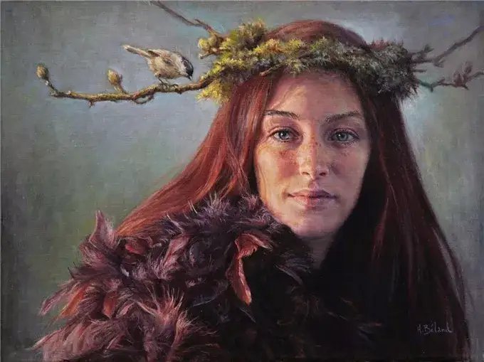 加拿大女画家海琳·贝兰德（HélèneBéland）绘画作品欣赏遇见艺术遇见美