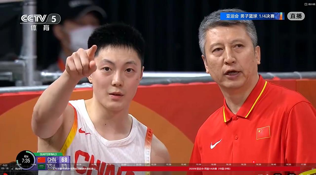 考验郭士强的时刻来到了，今天央视直播亚运会中国男篮与日本男篮的半决赛。这应该是一