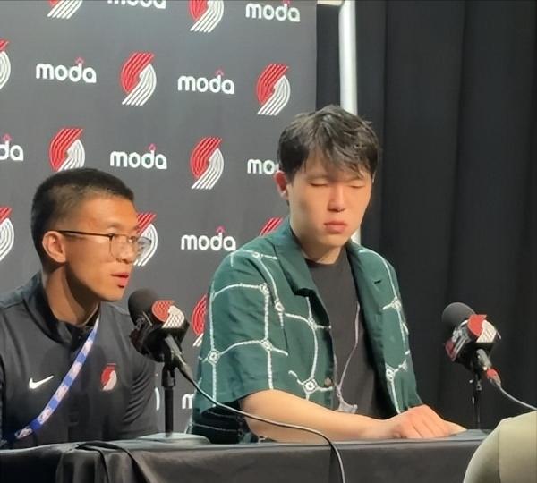 杨瀚森：“场上协防特别大，很多时候就感觉自己可以打进的球，然后就是可能就是旁边人