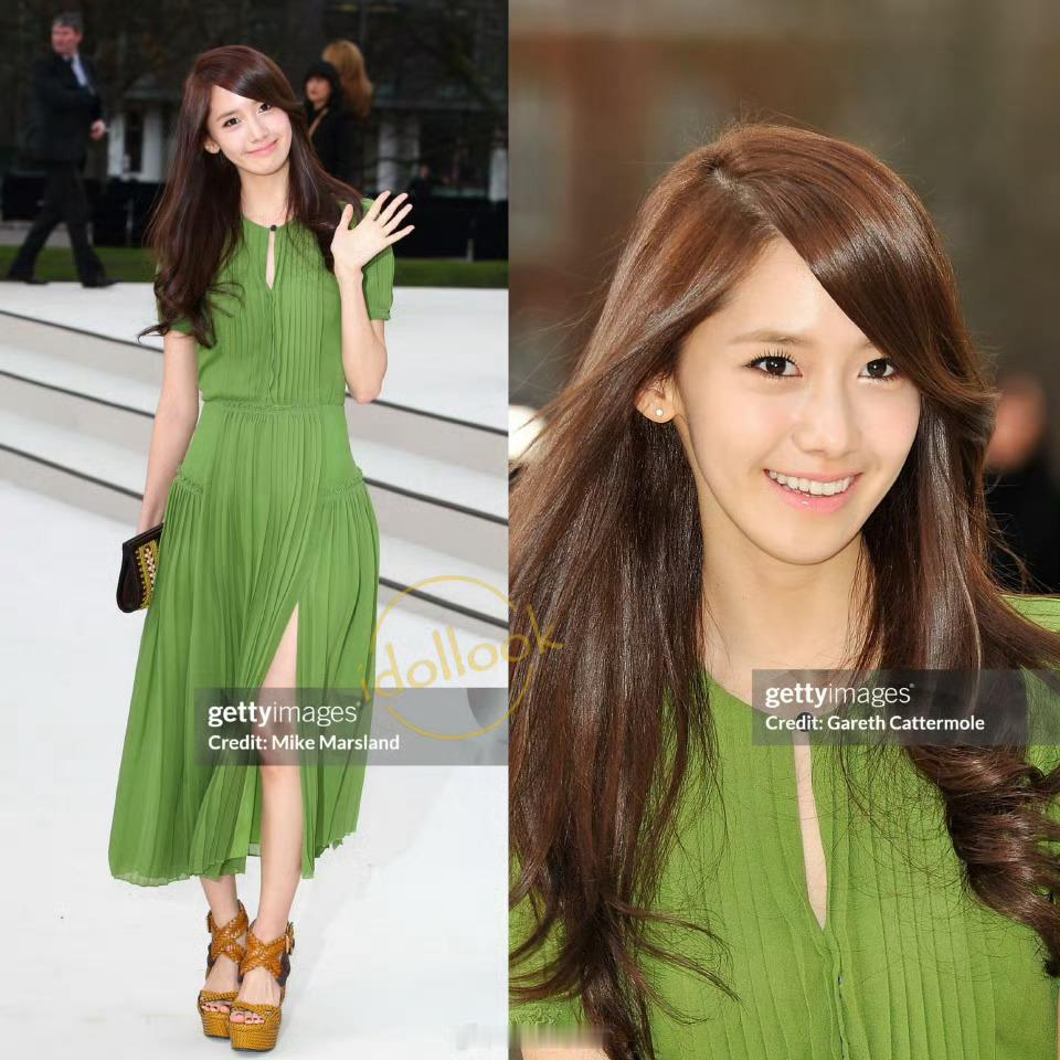 林允儿两次米兰时装周看秀时隔14年现在的服装审美降级很严重