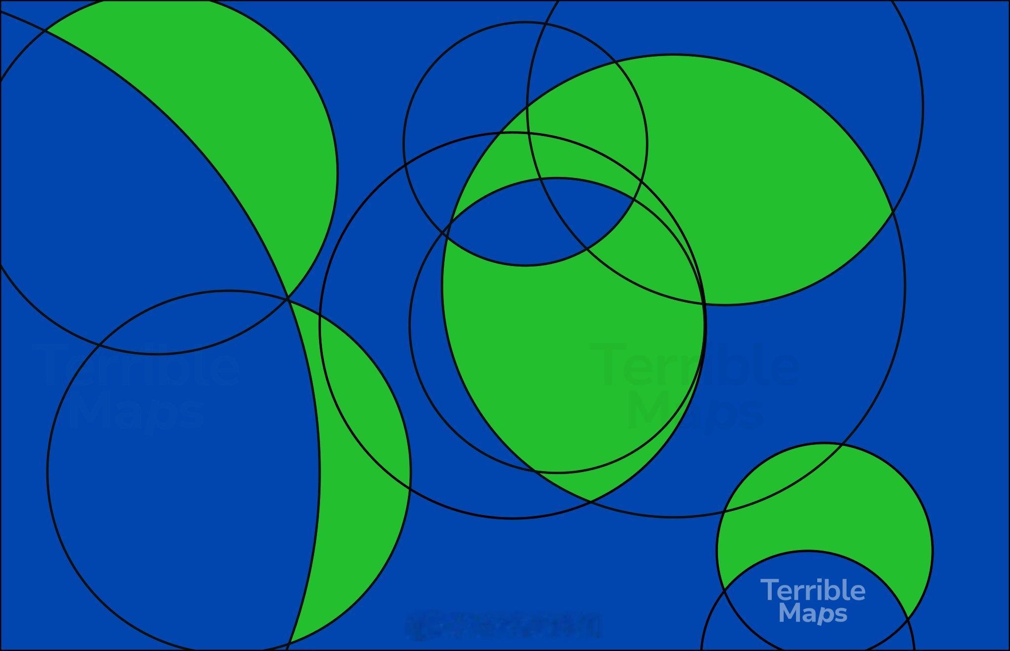 极简世界地图，装饰性挺好。地图世界地理艺术