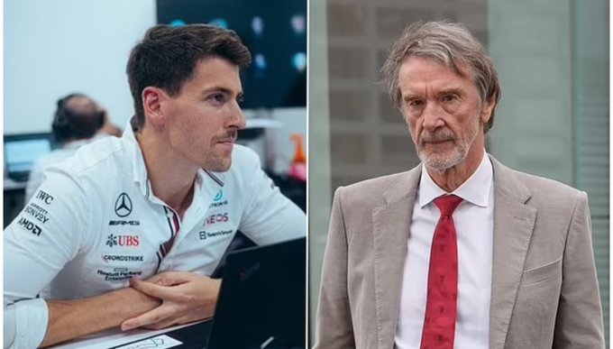BBC拉爵决心改进曼联的数据库。梅赛德斯F1数据工程师兼分析师迈克尔·桑索尼或