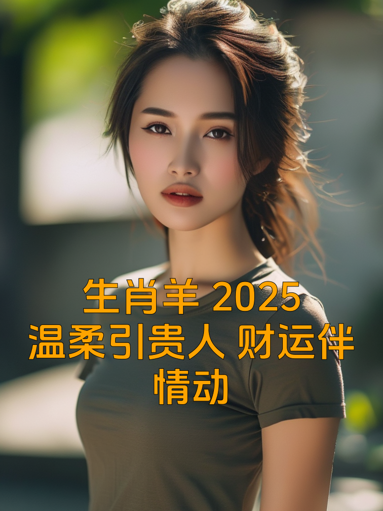 生肖羊2025：温柔引贵人，财运伴情动