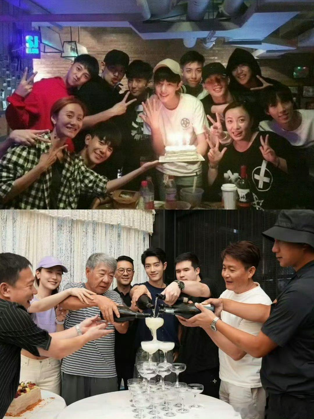 哇哦！藏海传剧组聚会了！这次大男主肖战也在​​​