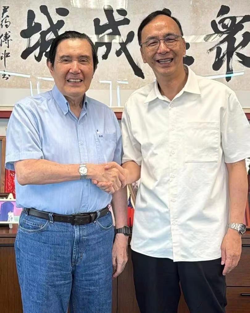 朱立伦提前探访问寿！最新近况曝光，马英九精神状态超亮眼！7月9