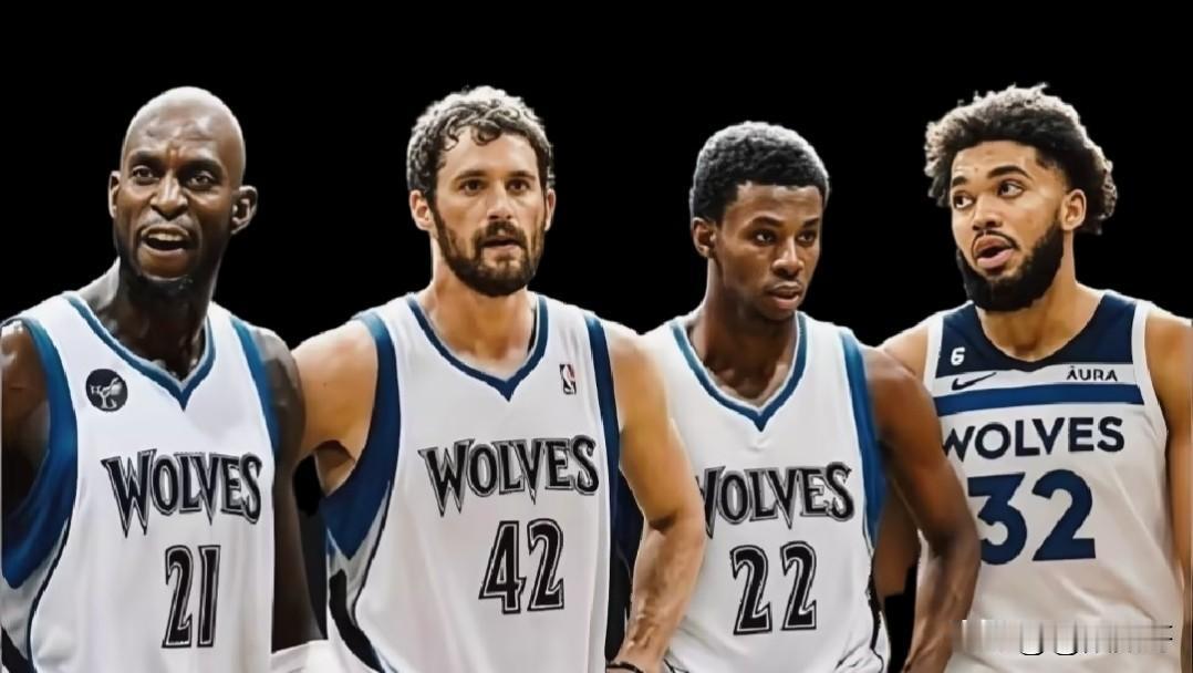 太邪门了！森林狼曾经培养的4位领袖，离队后都拿到了冠军！第一代狼王，加内特，