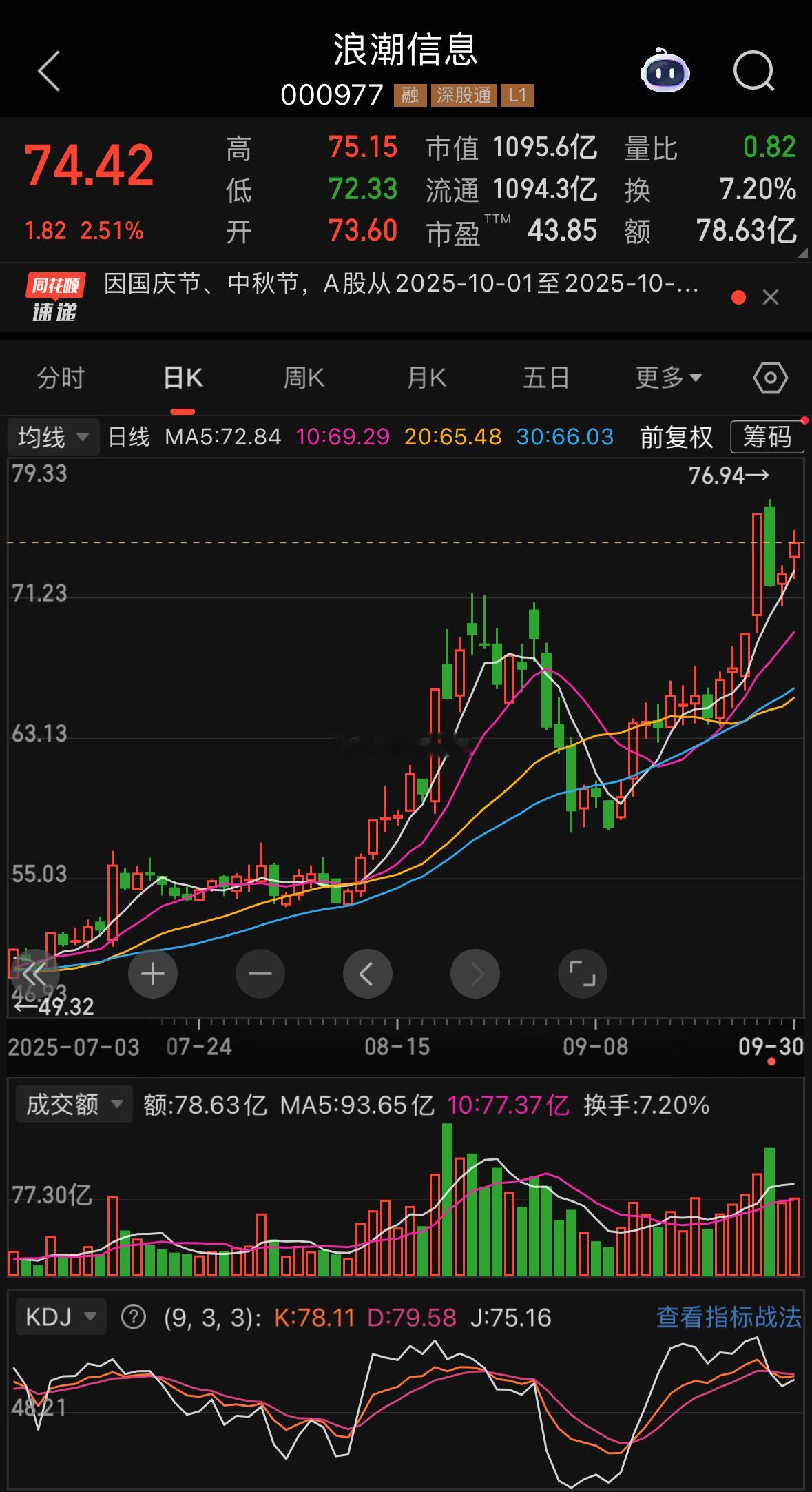 30亿订单即可能成为节后牛牛近日浪潮中标工行30亿服务器大单，中国工商