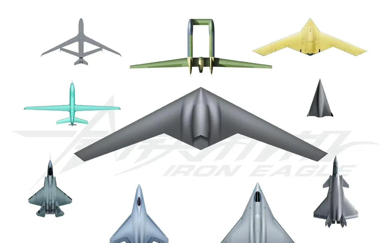 未来最强空军体系已经初现雏形。随着这两天外媒报道的一款我们最新型超大无人机，我