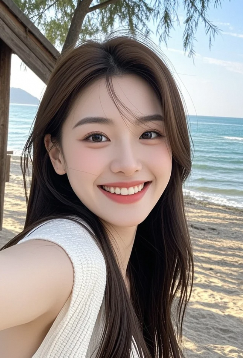 海风轻吻，我的美你捕捉到？