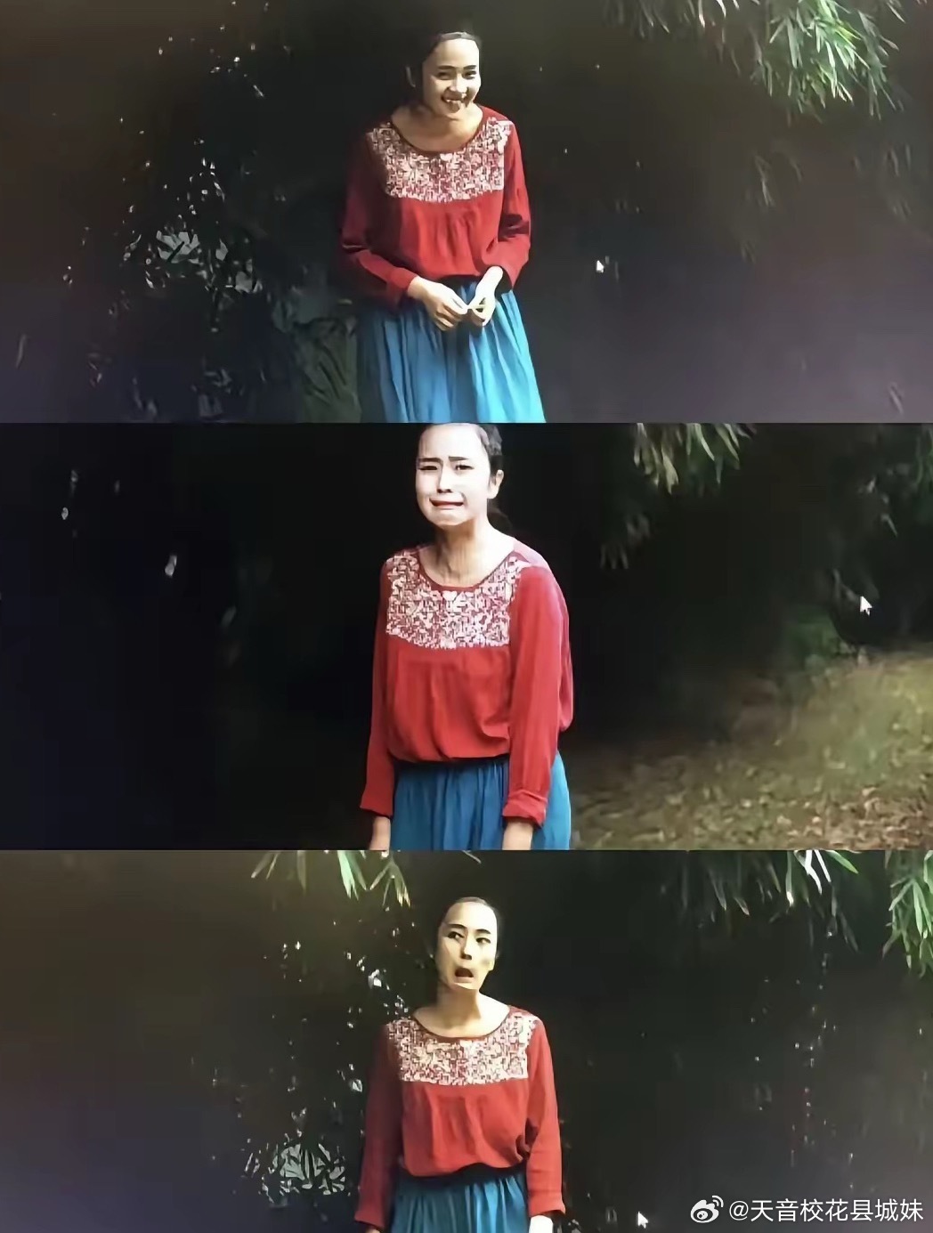 白鹿植过发际线修理过吧，早期她脑门还挺大的她早期是淘宝模特出道的，这衣服你有购