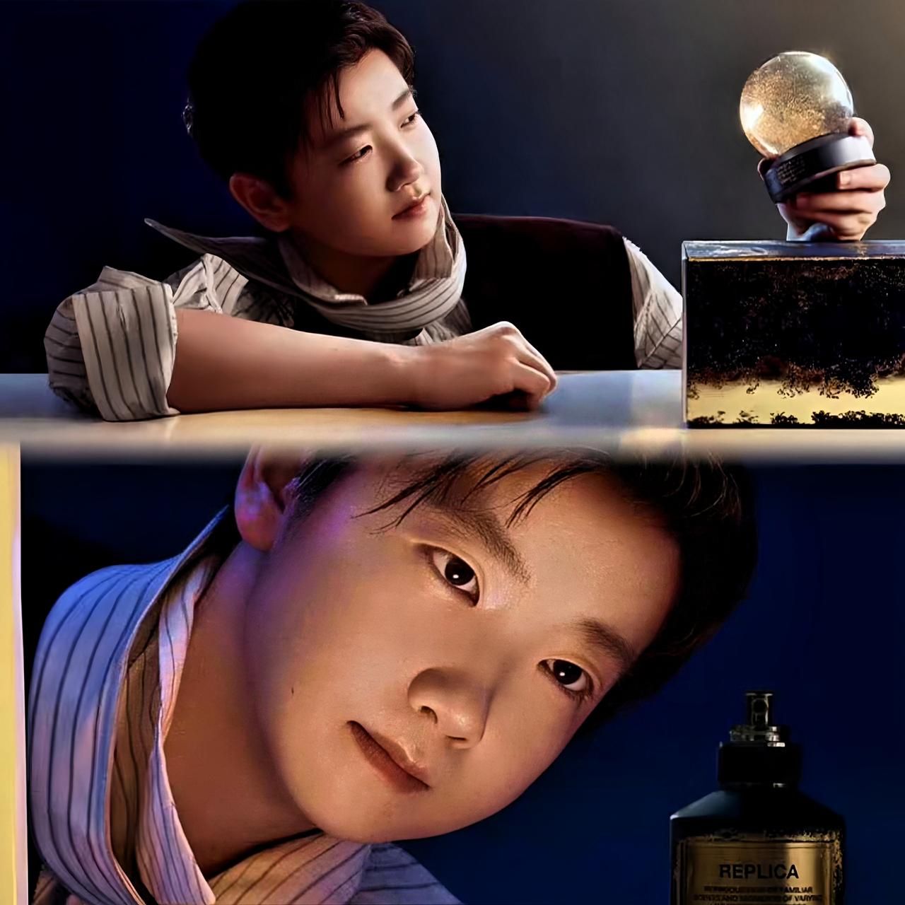 莎莎这个梅森马吉拉香水广告也太戳我了！看她踮起脚去够水晶球的瞬间，啊啊啊这