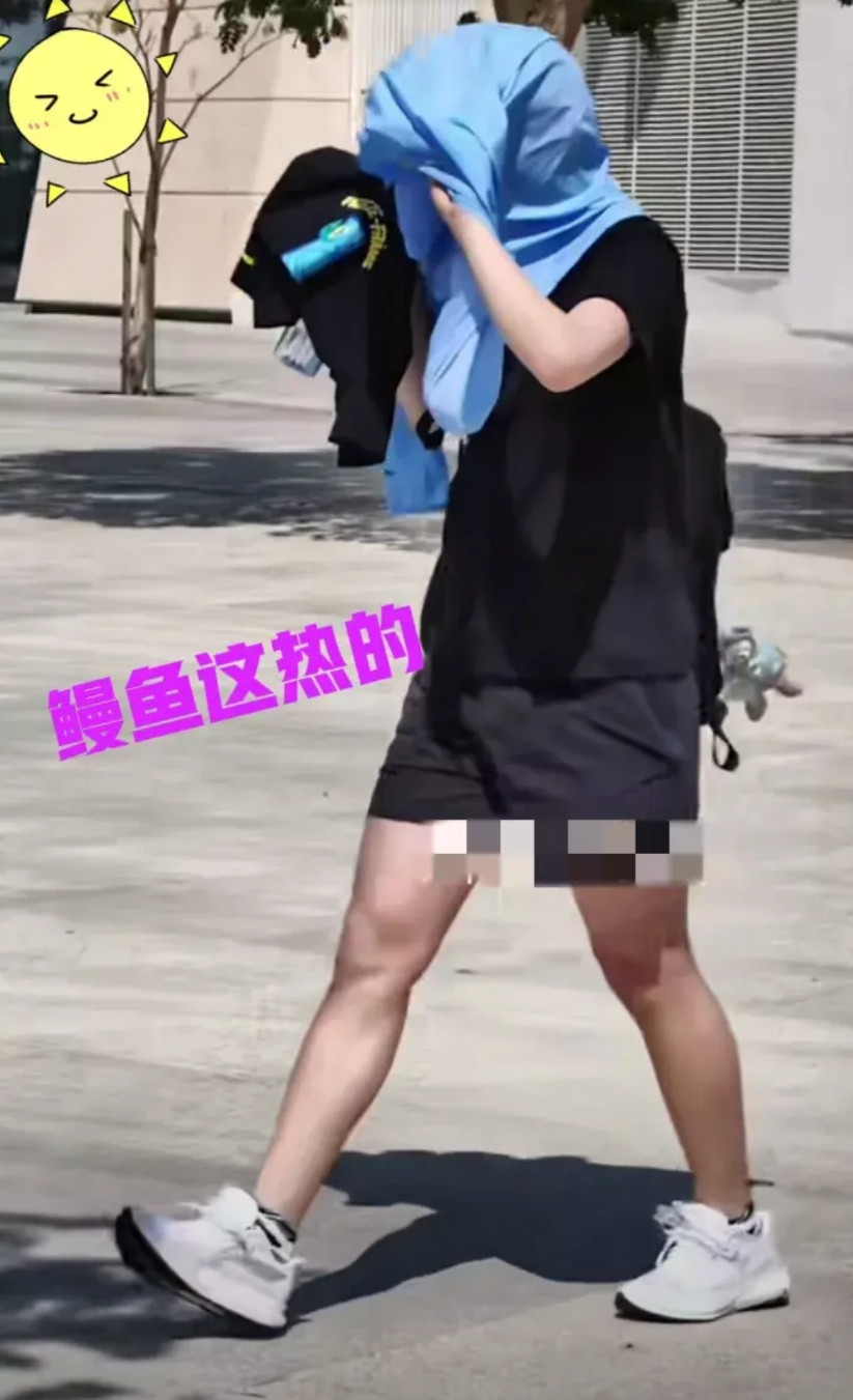 王曼昱被多哈的天气热懵了！刚到多哈第一天的王曼昱真的没有想到，这多哈这天气真