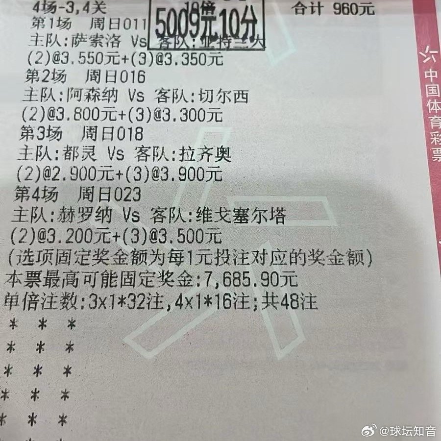 四场全红，这波分析没白费