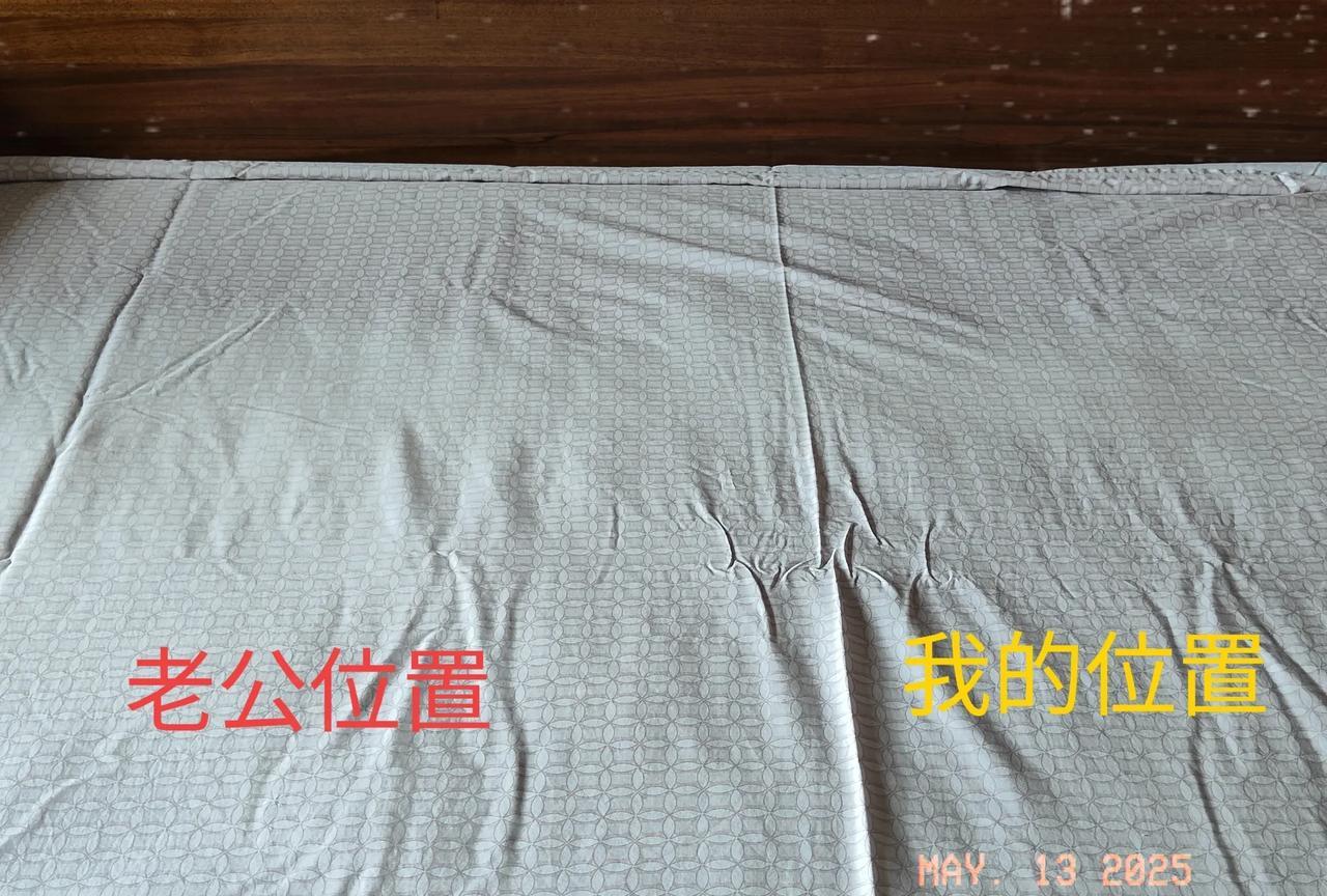 老公的威力堪比阳光，你相信吗？看看我老公与阳光对战的战绩。早晨换床单，发现一