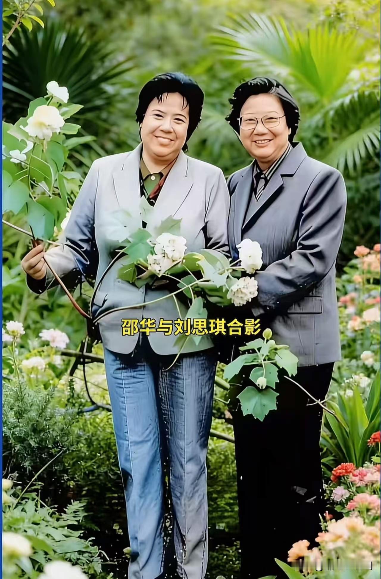 照片上的刘思齐和邵华，不仅是姐妹关系，还是妯娌关系。很多人奇怪了，姐妹俩为什么不