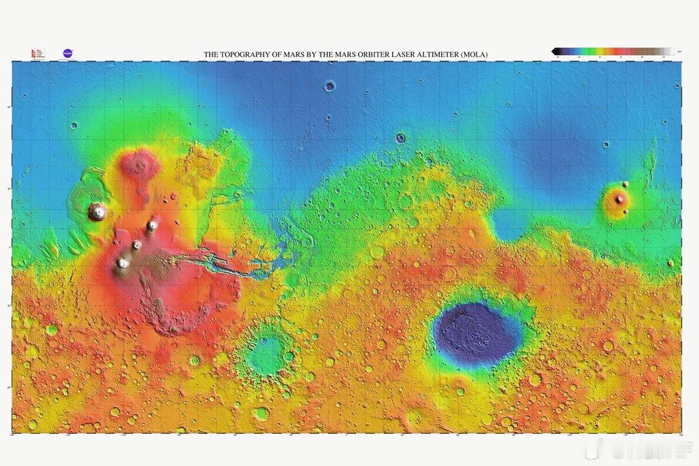 【火星南北差异大揭秘：内部热流是关键！】火星拥有太阳系最大谜团之一：火星二分现象