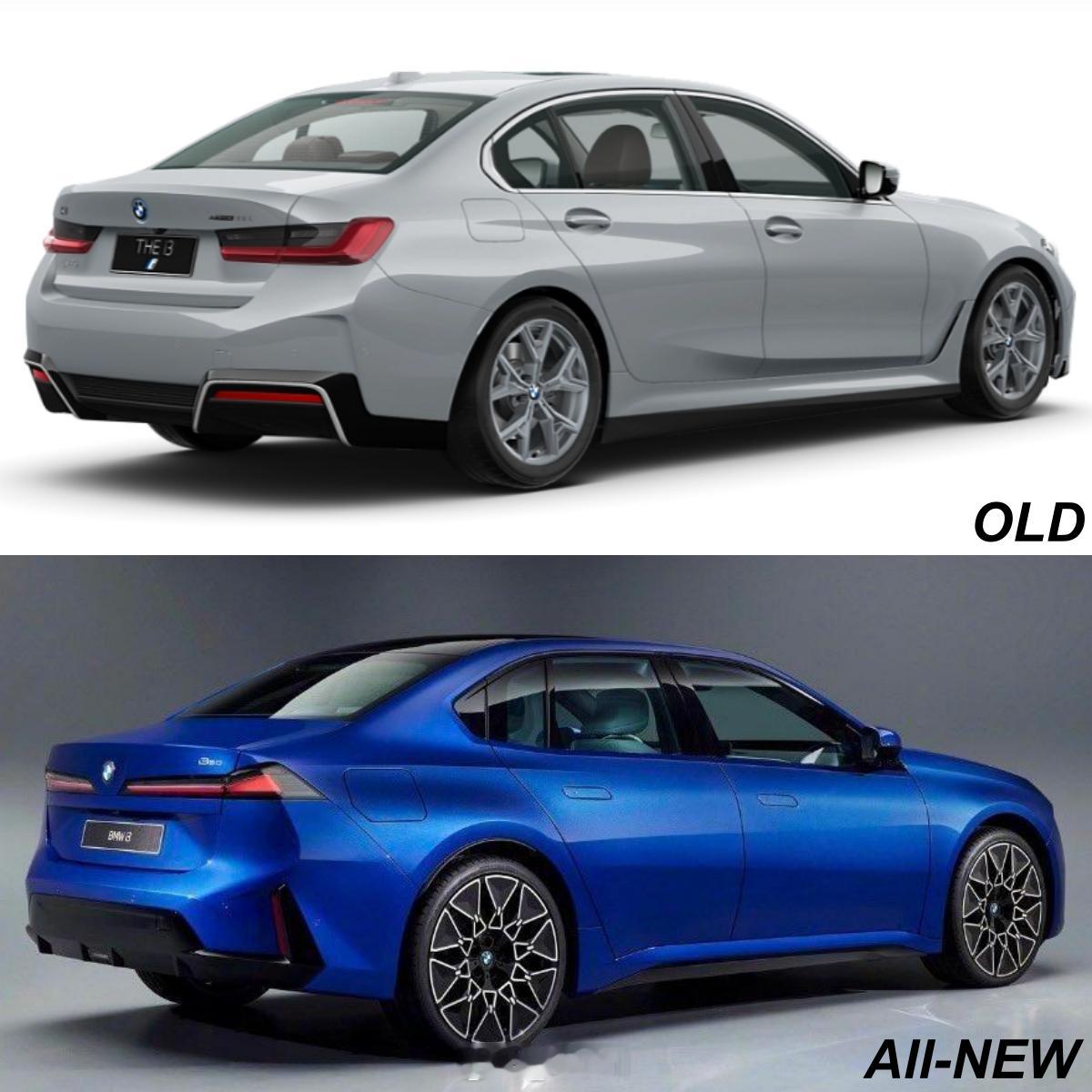 新老一代宝马i3对比老一代&新一代宝马i3对比，大家更喜欢新还是老