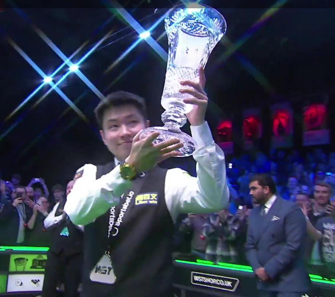 2026年球员锦标赛赵心童夺冠！喜提16万英镑奖金最终比赛结果荟萃！​​
