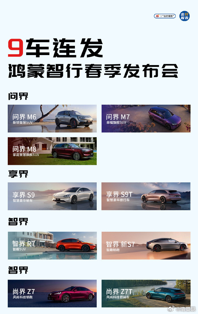 卧槽这么猛，是一次性发九台，还是九次发布会？？？？火力这么猛！是不是长江总刚去，