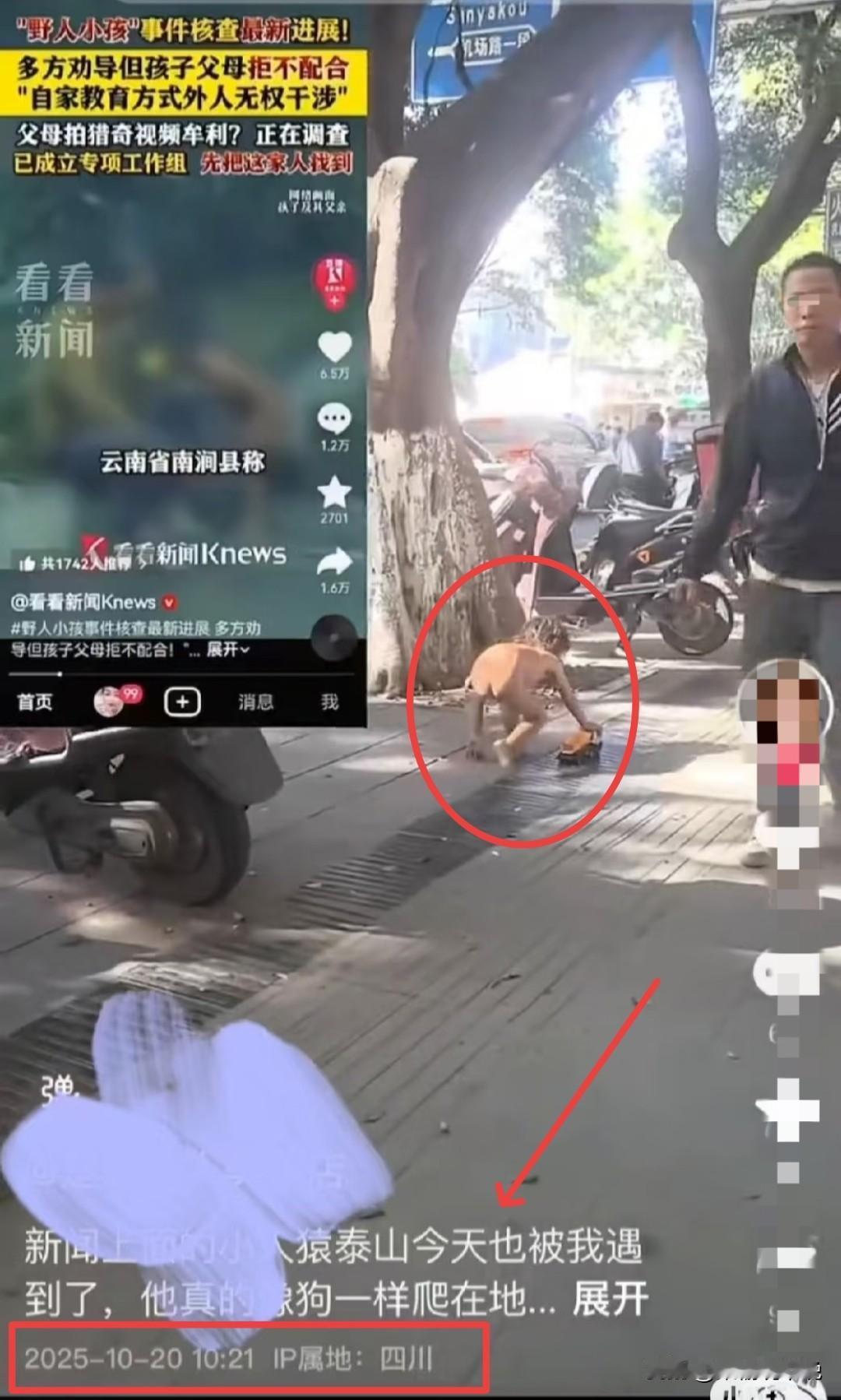 不是说已经穿上衣服了吗？不是说不让他在地上爬了吗？不是说要上户口了吗？不是说家长