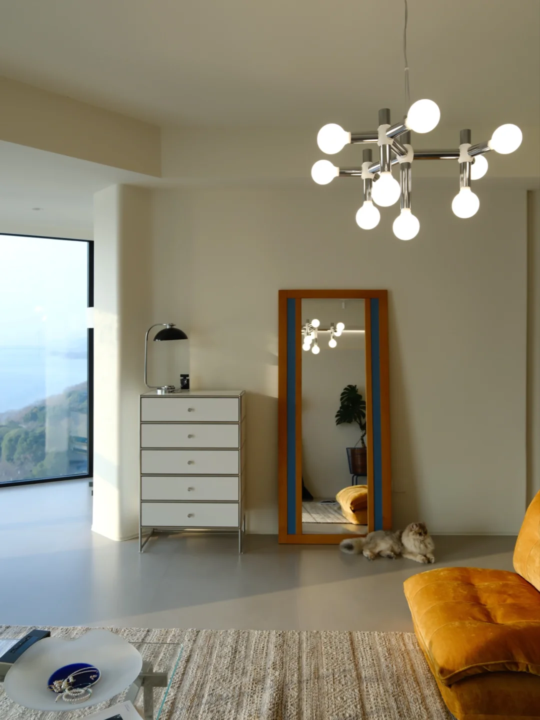 入住三年，第一次被这个角落美到🔵🧿💙