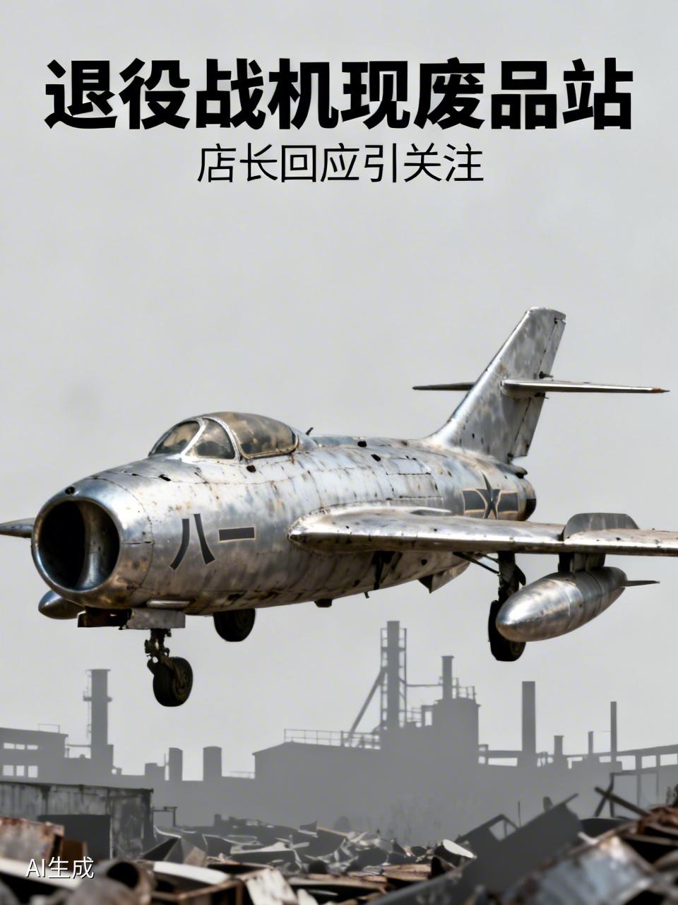 废品站惊现退役歼六！店长亲自回应，真相反转，看完肃然起敬近日