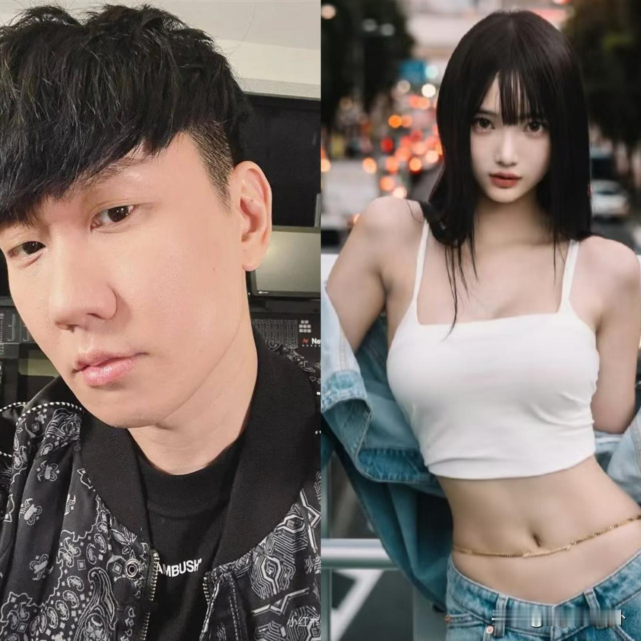 不扒不知道，一扒吓一跳林俊杰的绯闻女友七七根本不是网传的擦边网红，而是一个货真