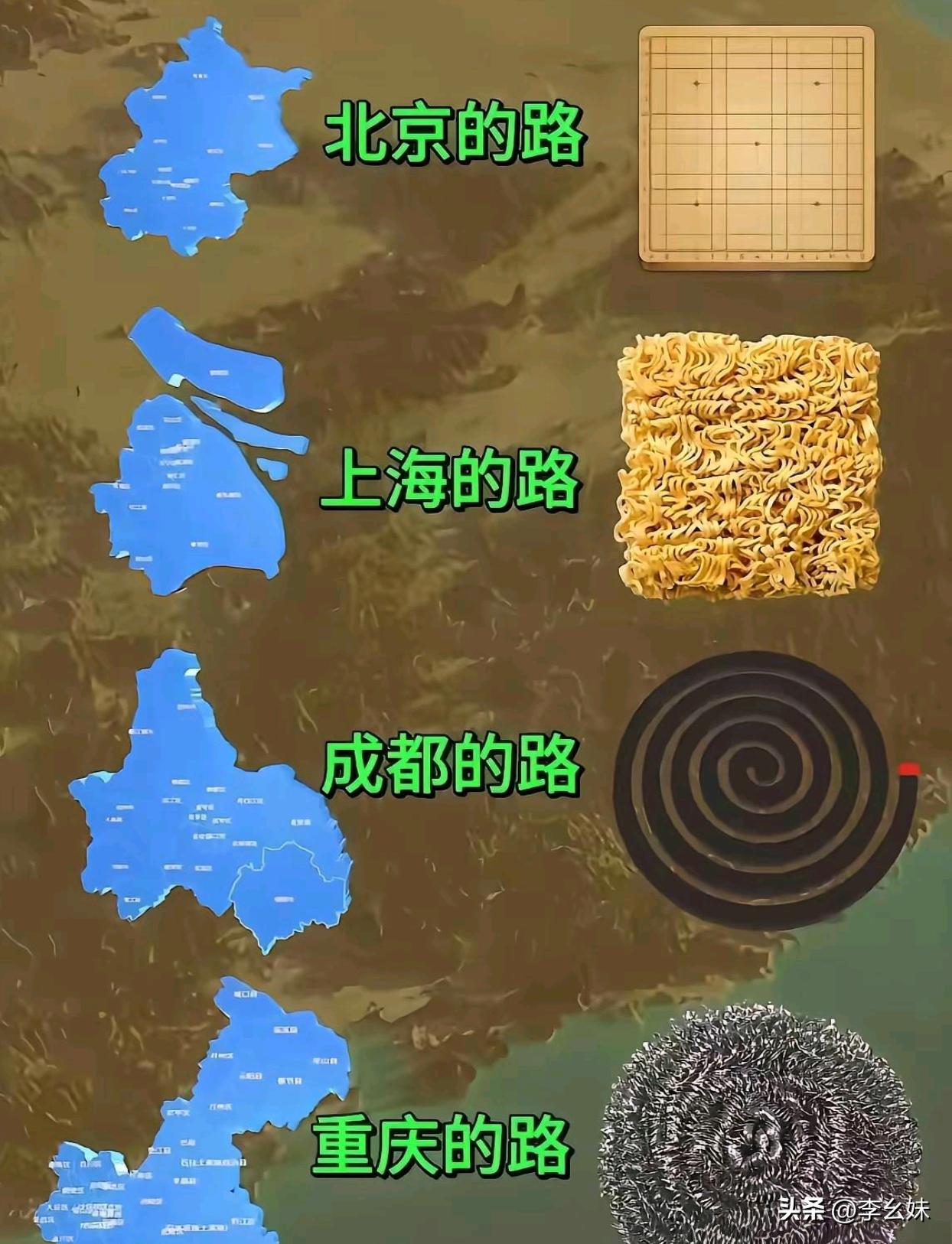 太形象了，外地人去重庆真的会迷路