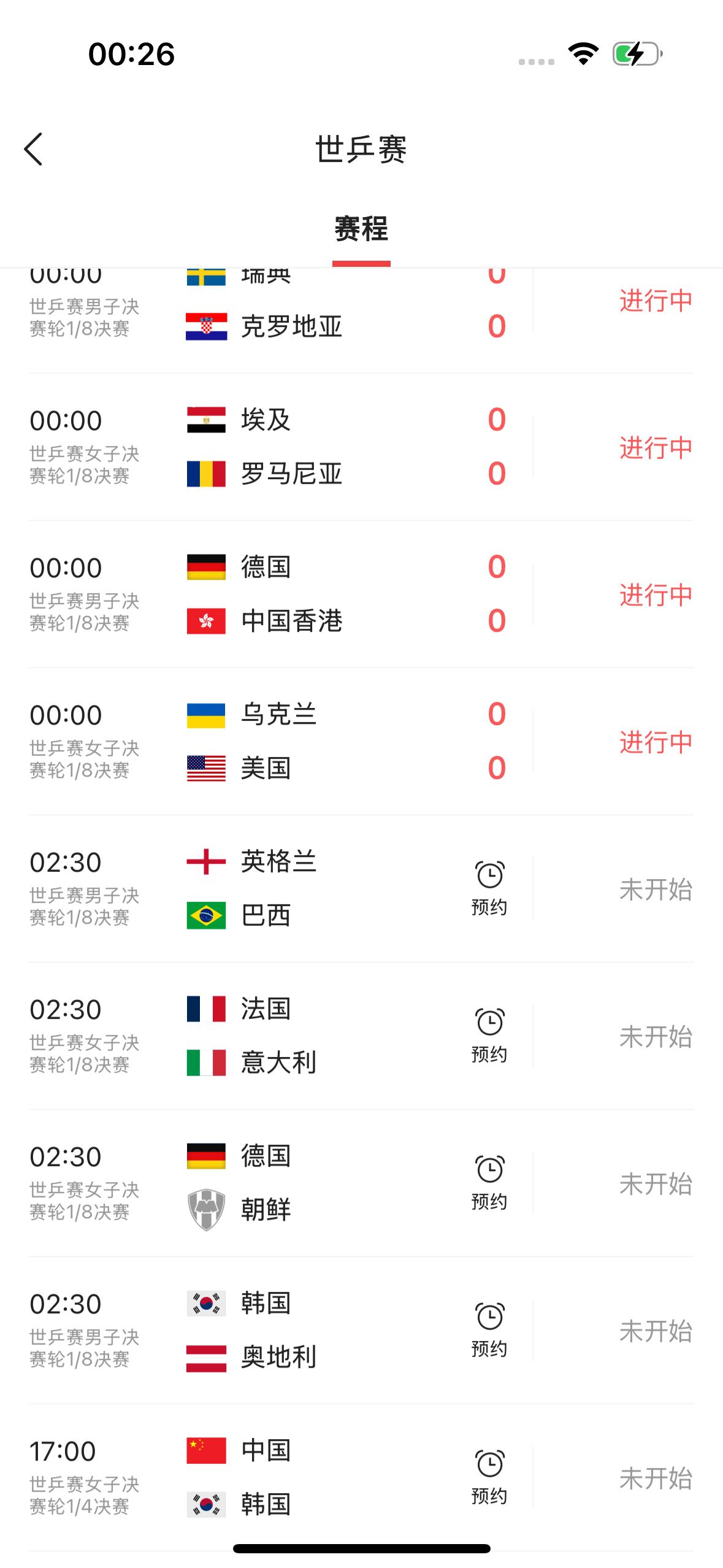 喜欢乒乓球比赛的球迷朋友们千万不要错过了！今天下午17:0