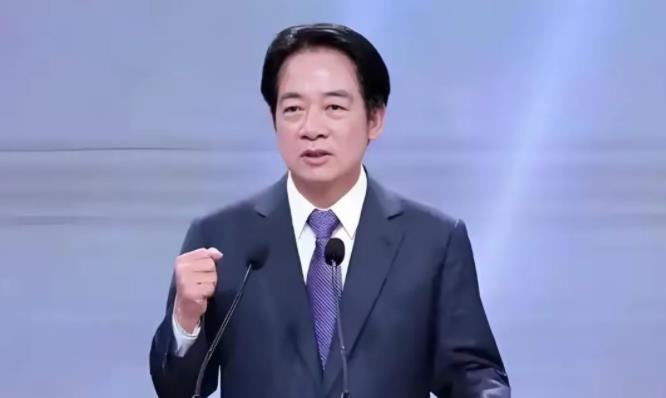 韩国瑜在议会质问赖清德：请问赖先生的祖上是哪里人？赖清德沉默一会儿说，这不是一