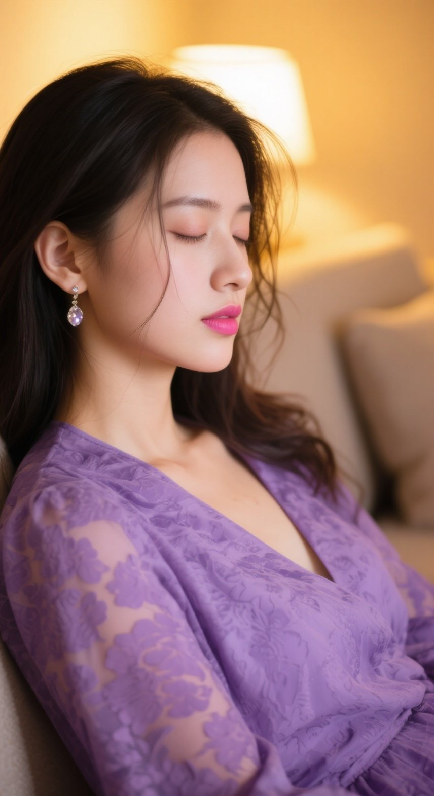 娇俏佳人如画中仙，曼妙身姿醉心田