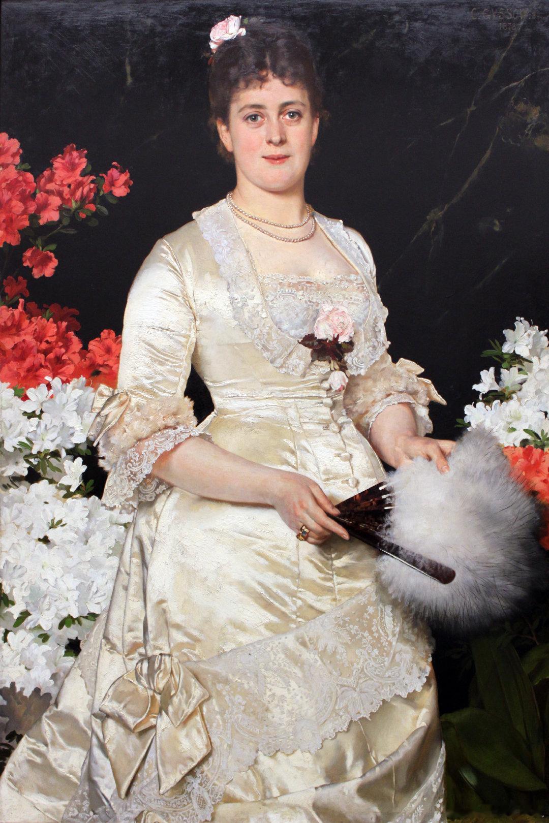 西洋历史文化鱼缸历史人物德国画家KarlGussow（1843-1
