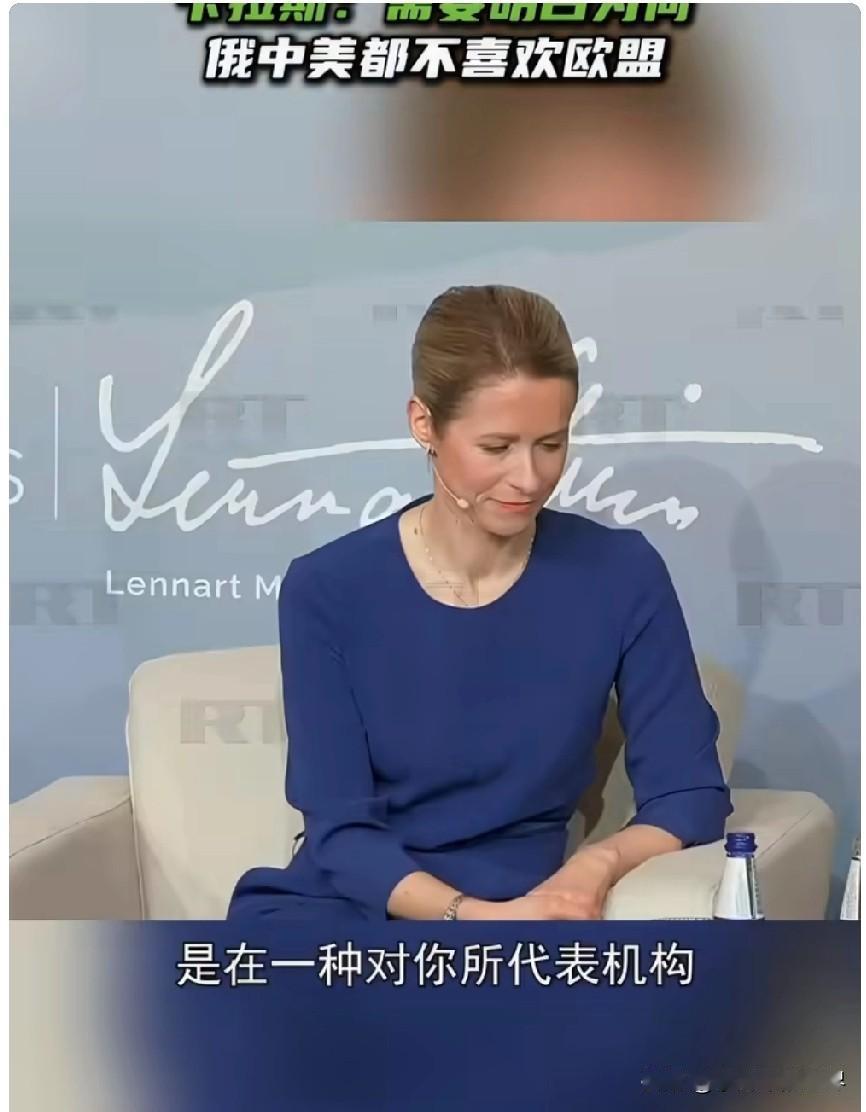 卡拉斯称需明白为何中美俄都不喜欢欧盟。“俄罗斯、中国和美国都不喜欢欧盟。但我