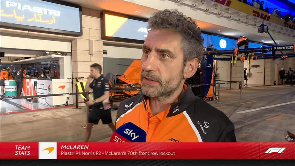 斯泰拉解释诺里斯在卡塔尔排位赛最后一圈放弃的原因