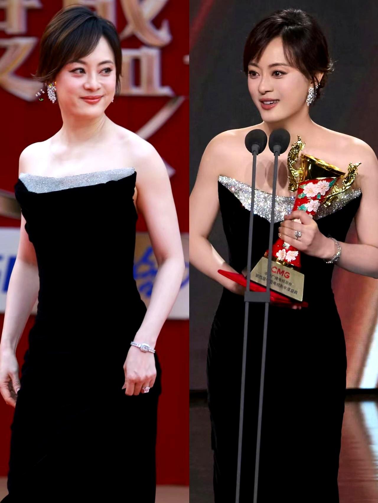 刚拿SMG四封视后，孙俪把那些传她离婚的谣言脸都扇肿了。俩月前她刚拿下总台年