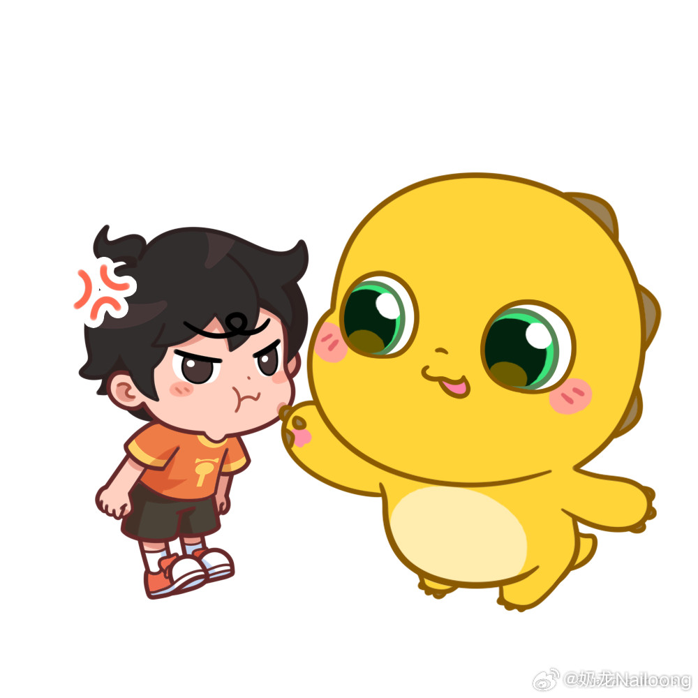 💬我，奶龙。这条消息你收到了吗？漫画奶龙第7弹游学名人篇表情包🎒上线啦！表情包贴纸互动玩法👉戳